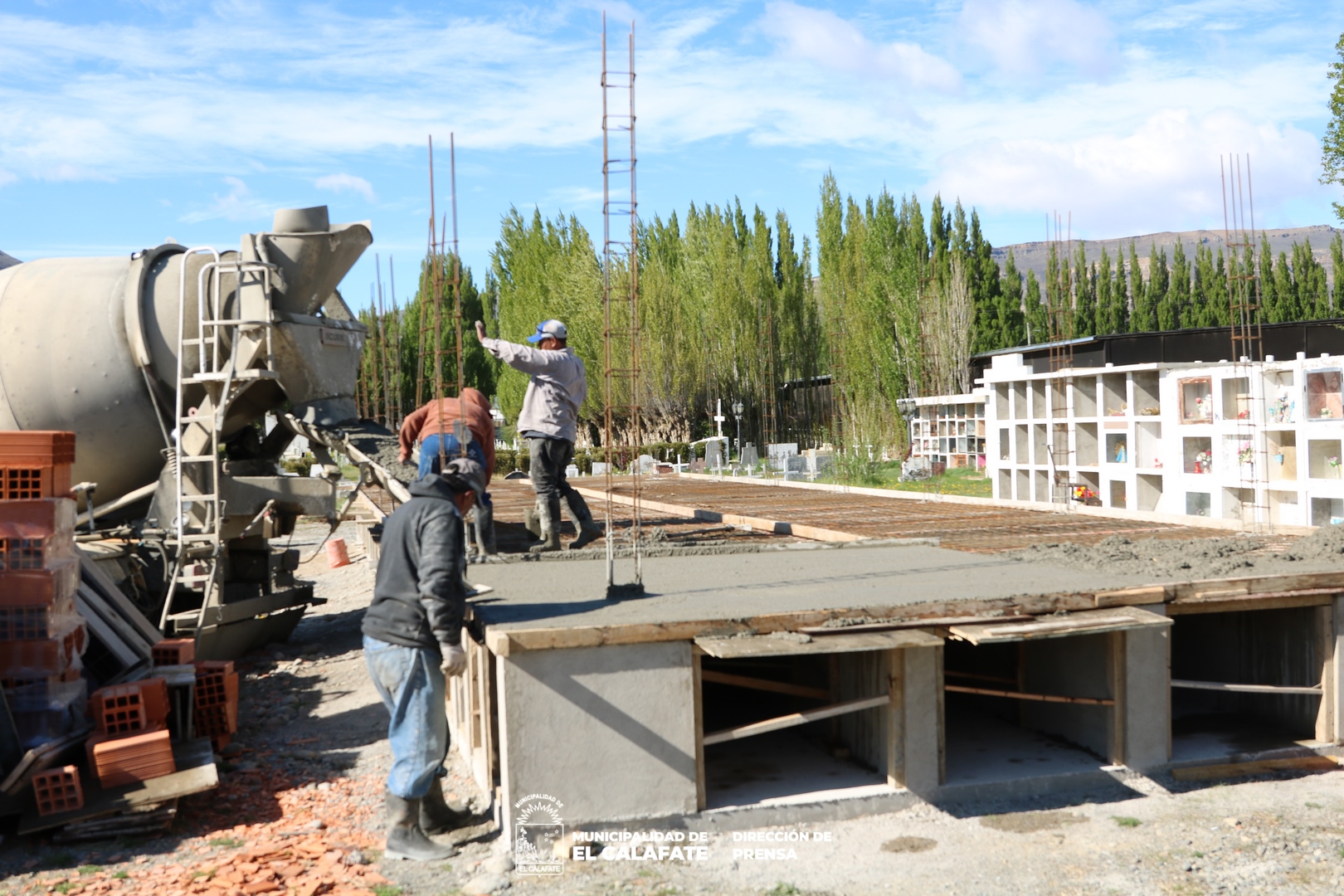 Lee más sobre el artículo Avanza la ampliación del Cementerio Municipal de El Calafate