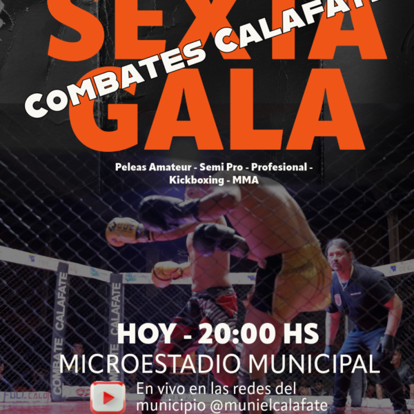 Se viene la 6° Gala del Kickboxing y MMA a El Calafate