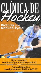 Lee más sobre el artículo Clínica de Hockey