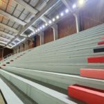 Trabajos de mantenimiento en espacios deportivos