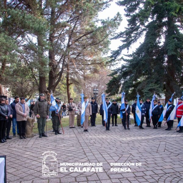 El Calafate homenajeó al General José de San Martín