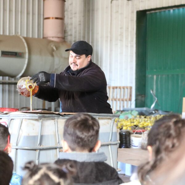 Los más pequeños visitaron la Planta de Acopio “Eva Poulsen”