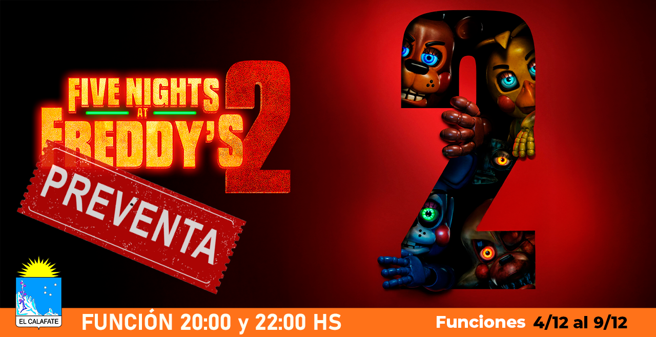 Five Nights at Freddys 2- Horizontal PRE VENTA