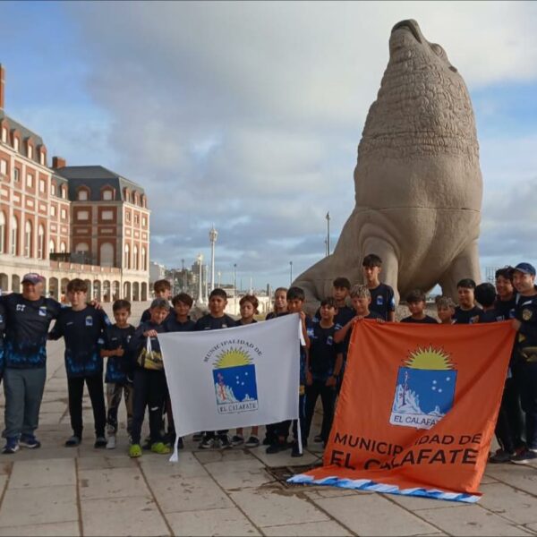 EL CALAFATE PRESENTE EN EL MUNDIALITO DE MAR DEL PLATA